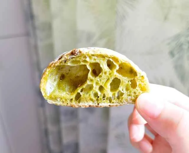 Recipe for Bamboo Green Sichuan Peppercorn Chapata