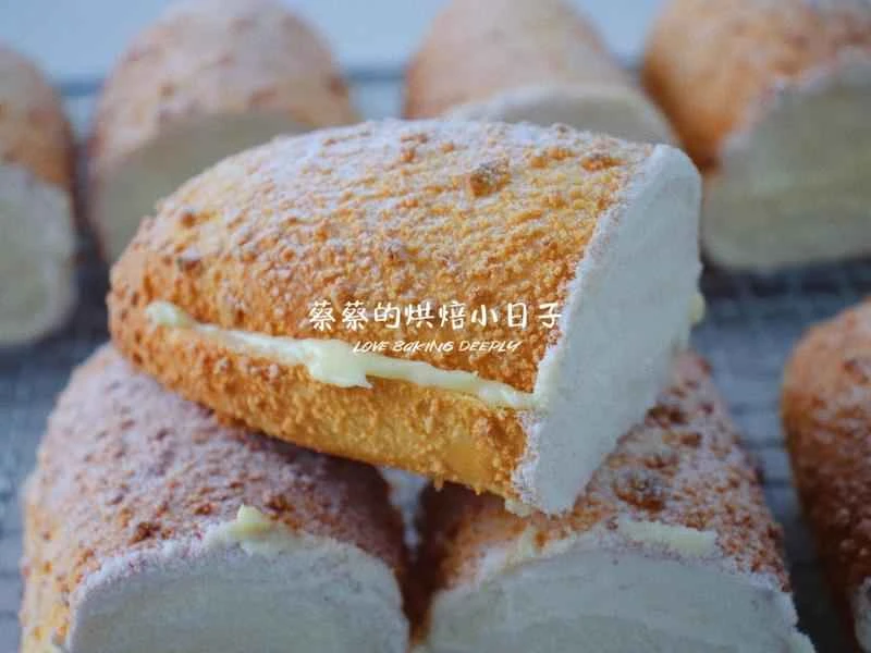 How to make pure milk hand-torn toast: Step 1