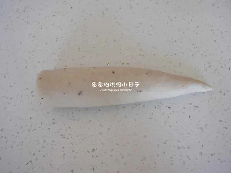 How to make pure milk hand-torn toast: Step 1