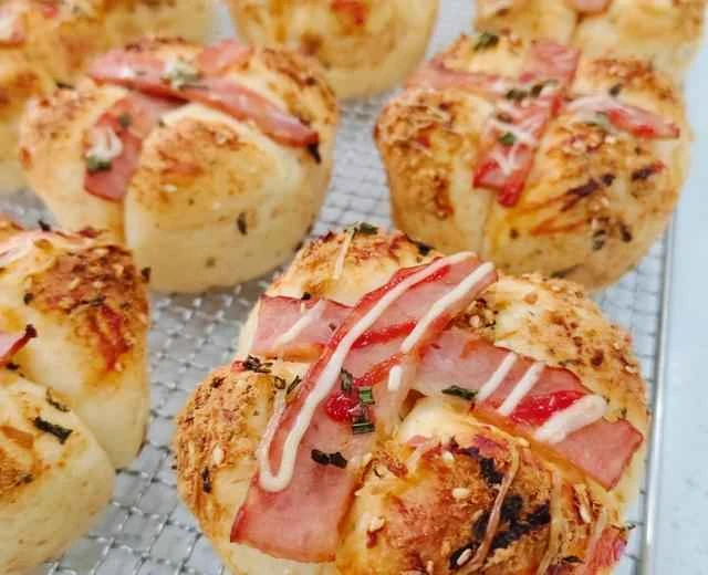 One-stage fermentation | No shaping required | This pork floss and seaweed bread is really delicious and easy to make!