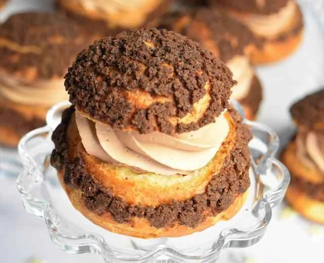 Xiao Mei Chocolate Cream Puffs ○ Cookidoo's Recipe