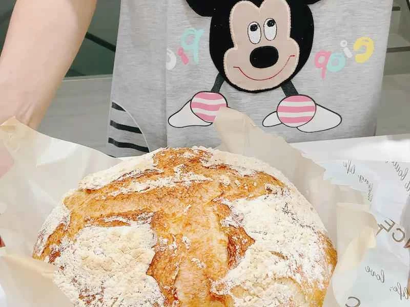 How to make pure milk hand-torn toast: Step 1