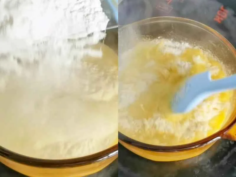 How to make pure milk hand-torn toast: Step 1