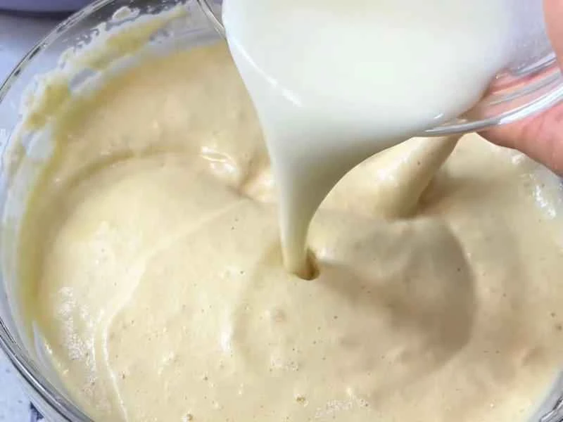 How to make pure milk hand-torn toast: Step 1