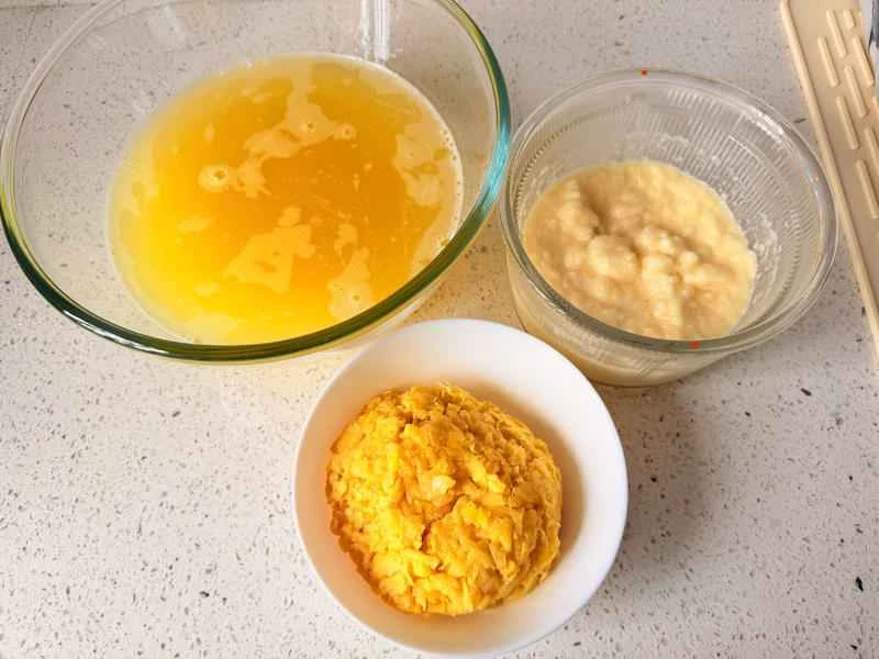 How to make pure milk hand-torn toast: Step 1