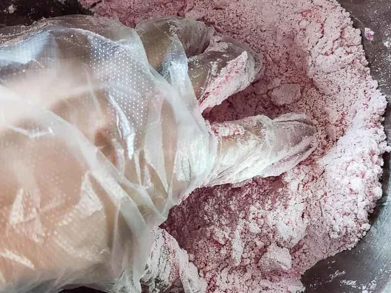 How to make pure milk hand-torn toast: Step 1