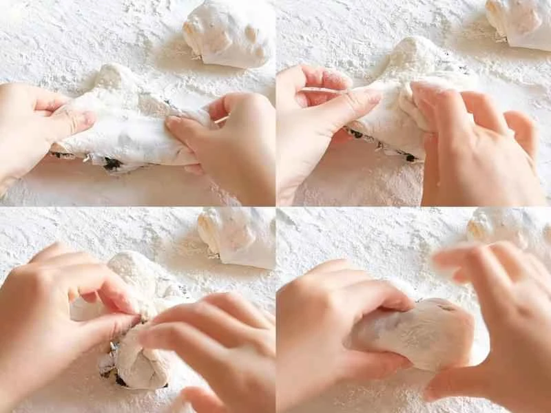 How to make pure milk hand-torn toast: Step 1