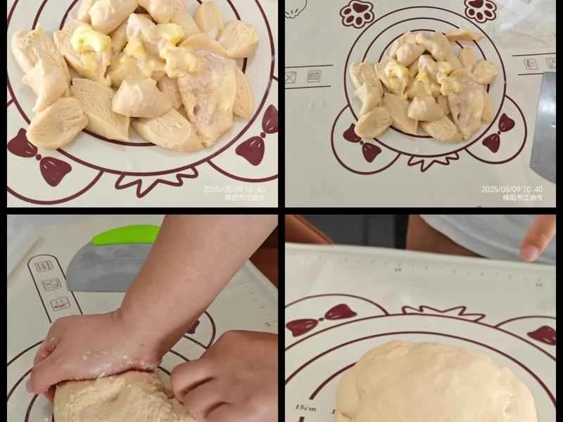 How to make pure milk hand-torn toast: Step 1