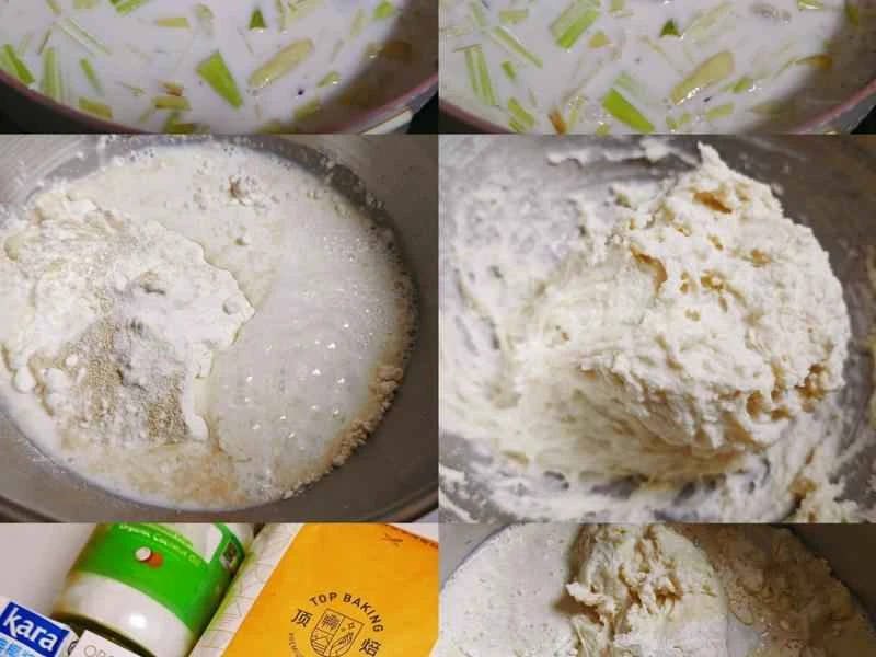 How to make pure milk hand-torn toast: Step 1