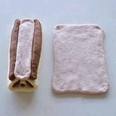 How to make pure milk hand-torn toast: Step 1