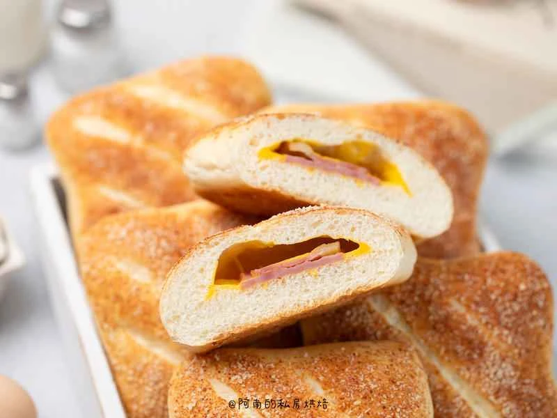 How to make pure milk hand-torn toast: Step 1