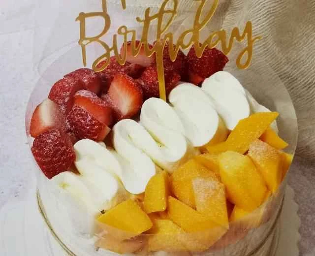 Fruit cake 🍓🥭 recipe