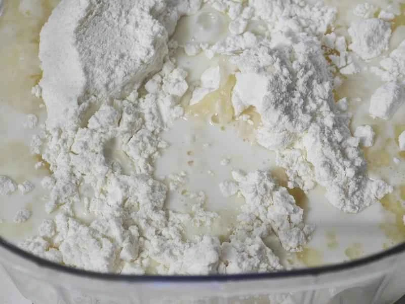 How to make pure milk hand-torn toast: Step 1