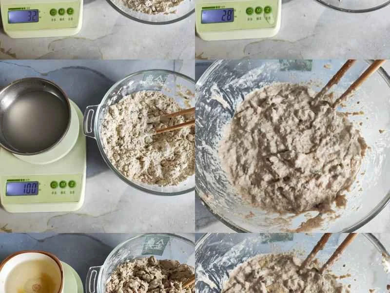 How to make pure milk hand-torn toast: Step 1