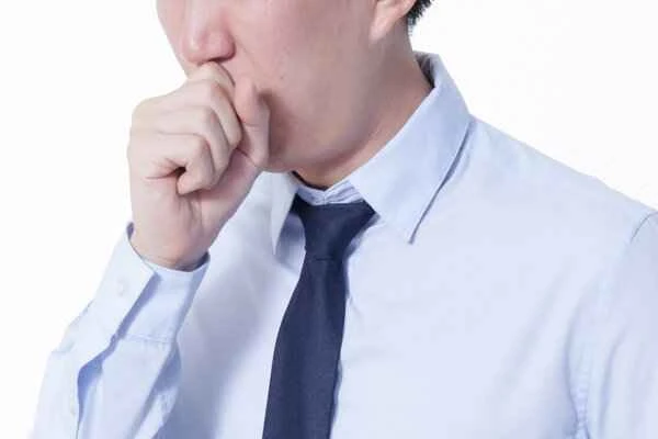 Does shingles cause coughing up phlegm?