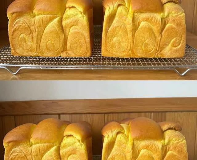 Recipe for soft and light pumpkin toast