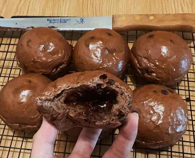 Double Chocolate Texture - Bursting Cocoa Mini Buns, I think it's also called Black Eyed Peas Recipe