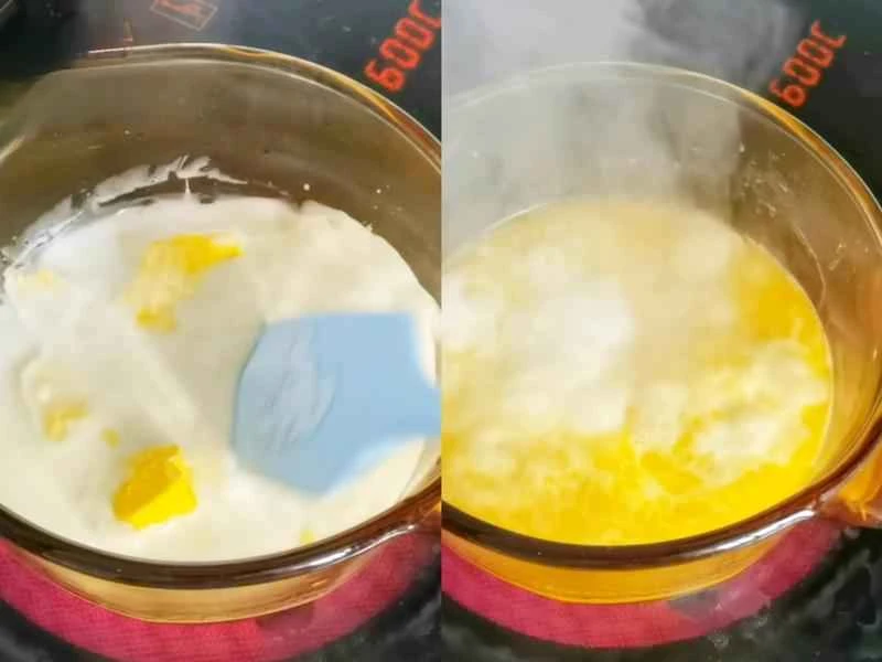 How to make pure milk hand-torn toast: Step 1