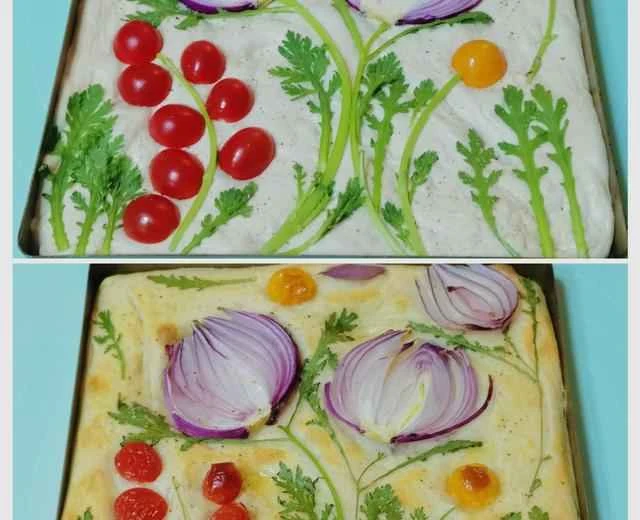 Sugar-free, no-knead focaccia bread recipe