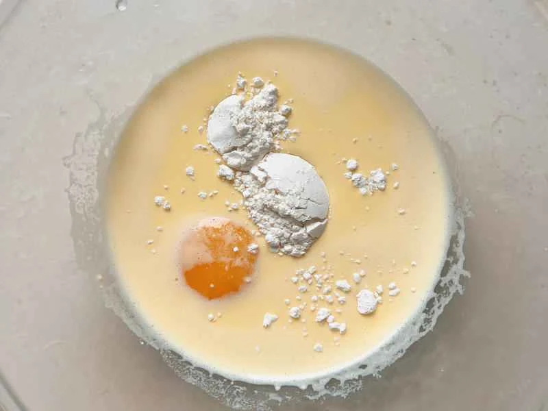 How to make pure milk hand-torn toast: Step 1